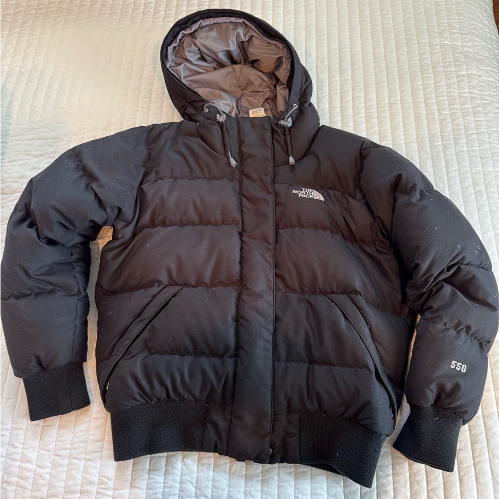 The North Face Black Hooded Puffer Jacket